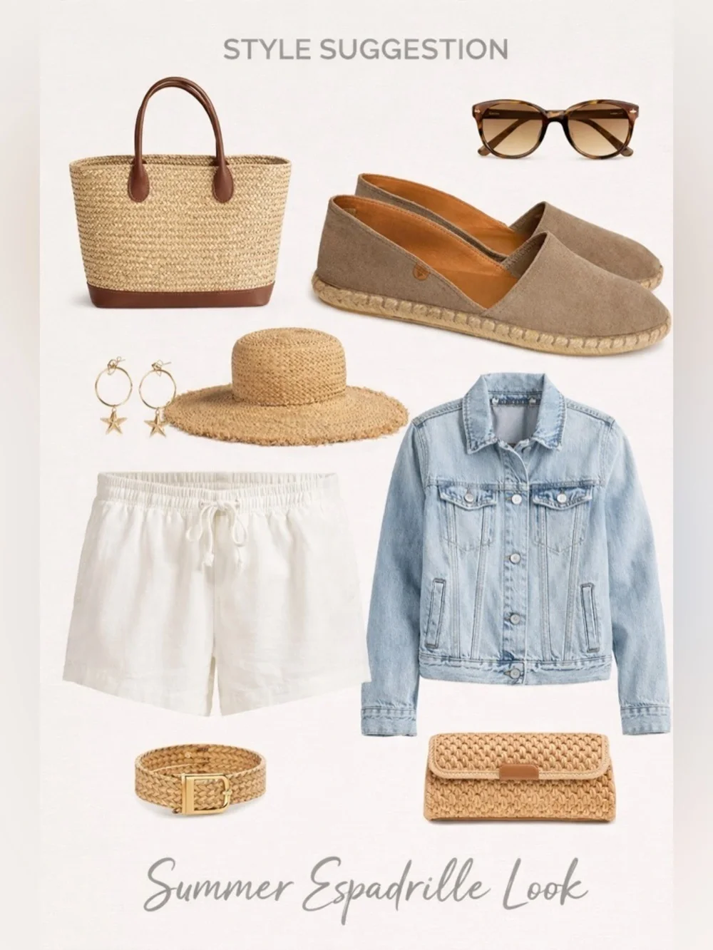 Verbenas Espadrille Flats EU 42 Taupe Suede Leather Slip On Spain summer coast